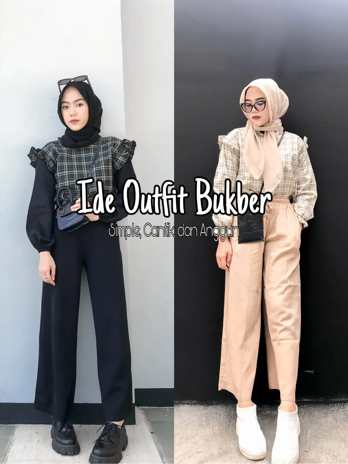 outfit bukber hijab