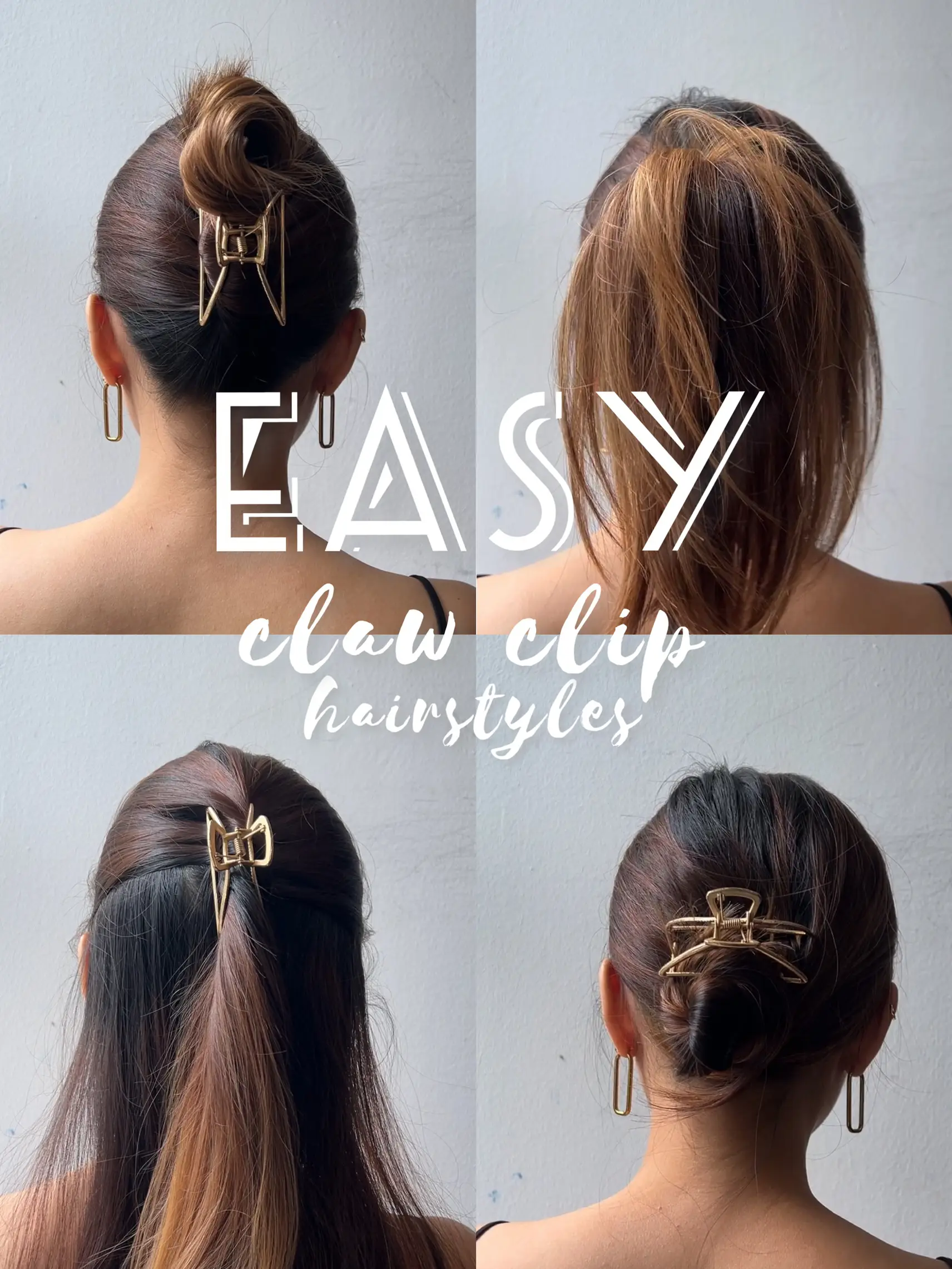 get your hair out of your face the easy way! 🎀✨ | Article posted by  julianalye | Lemon8