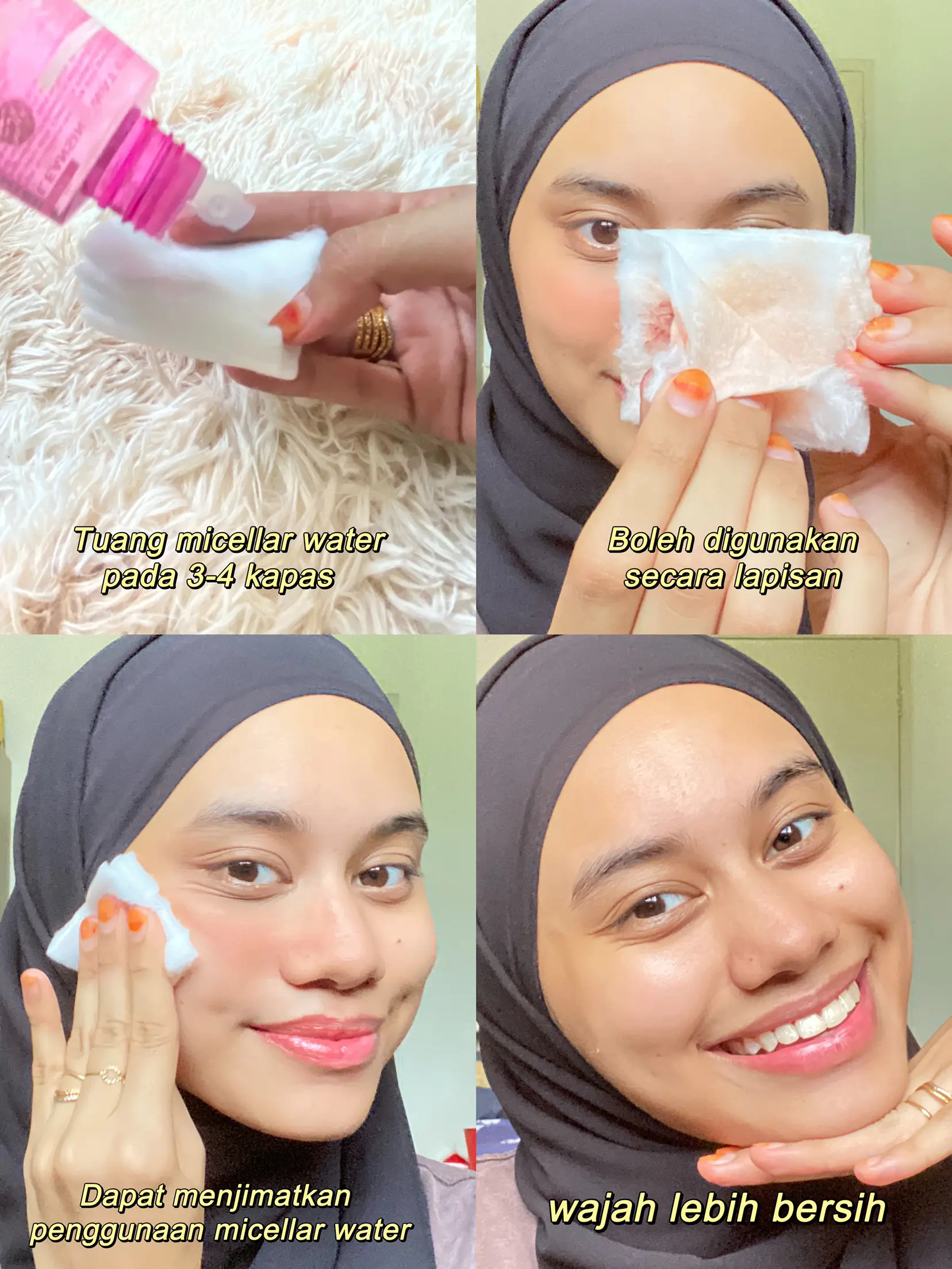 Sensitive makeup removel Galeri disiarkan oleh Syamira