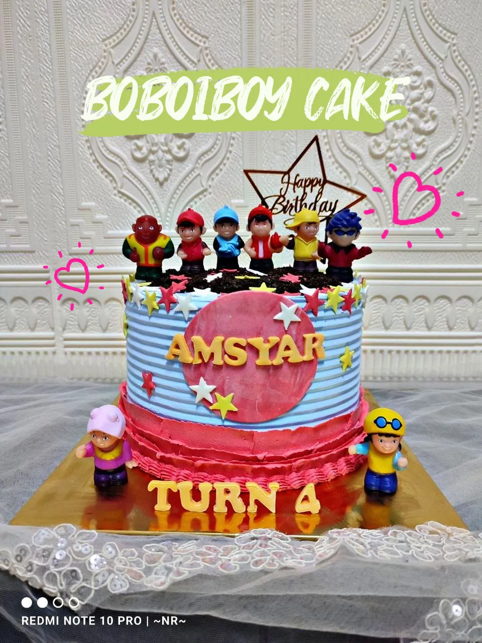 Boboiboy Cake, Food & Drinks, Homemade Bakes on Carousell