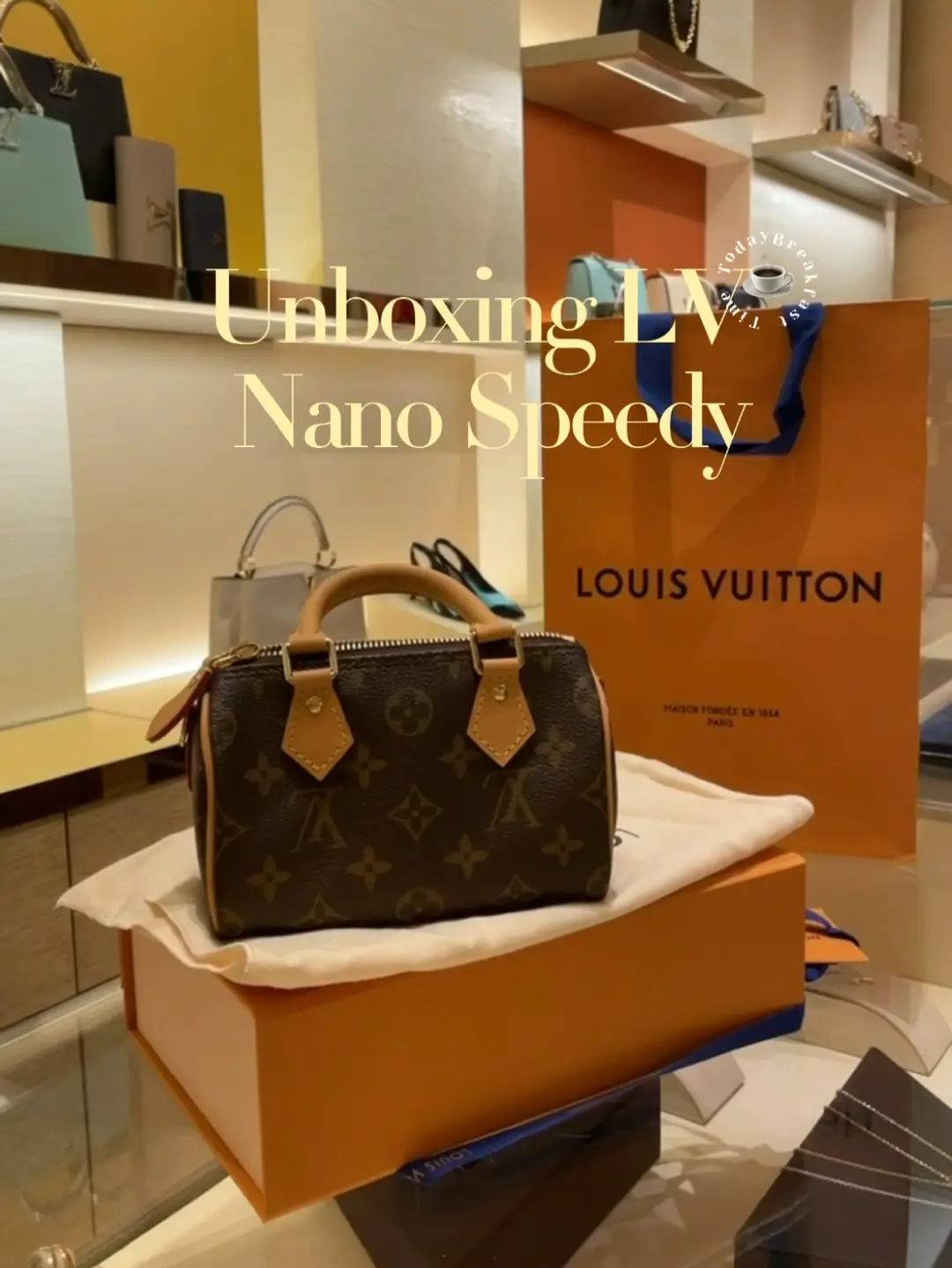 LOUIS VUITTON NEW NANO SPEEDY / UNBOXING / COMPARISON WITH OLD VERSION 
