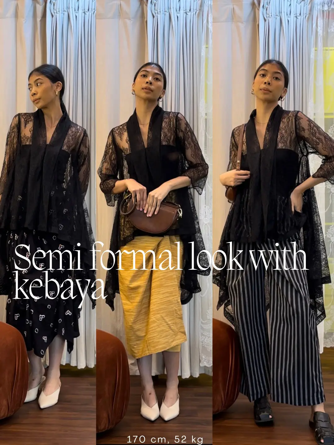 Semi formal look with kebaya