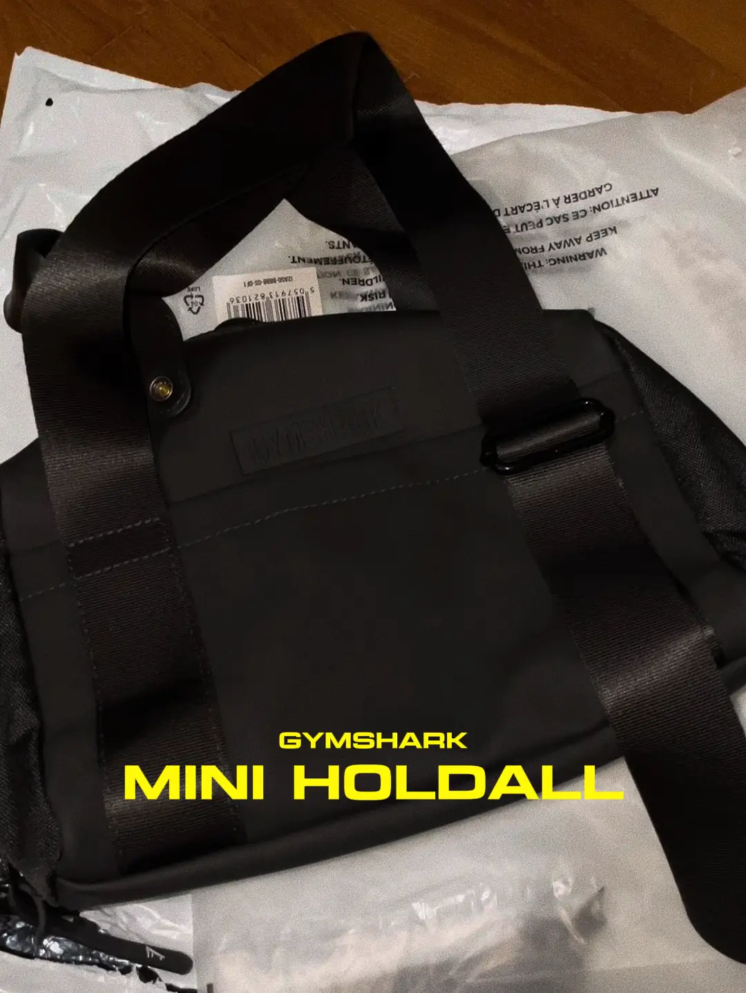 The Essential Go-To Mini Gym Bag 🖤