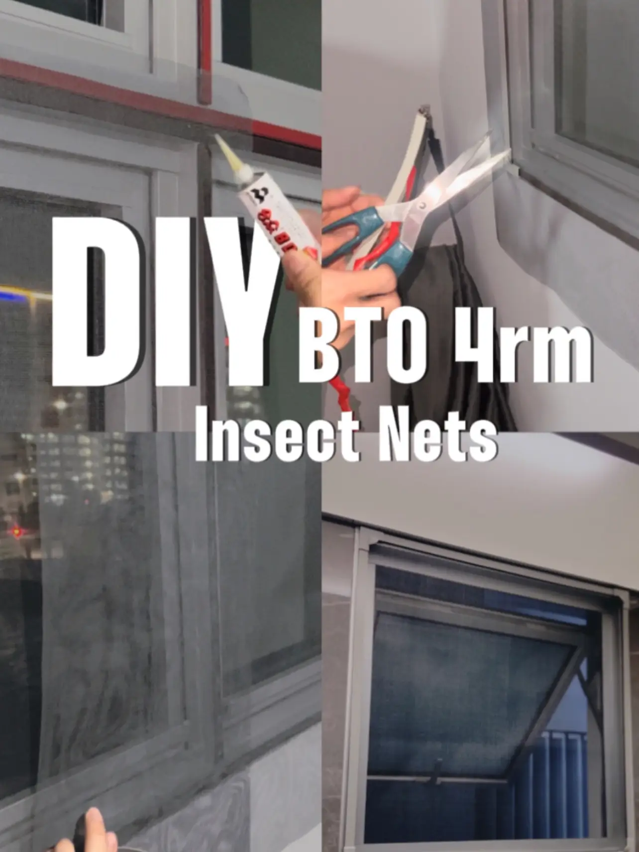 SAVE $1.2k by DIY your own insect nets 🦟, Video published by PUIPUI_HOME