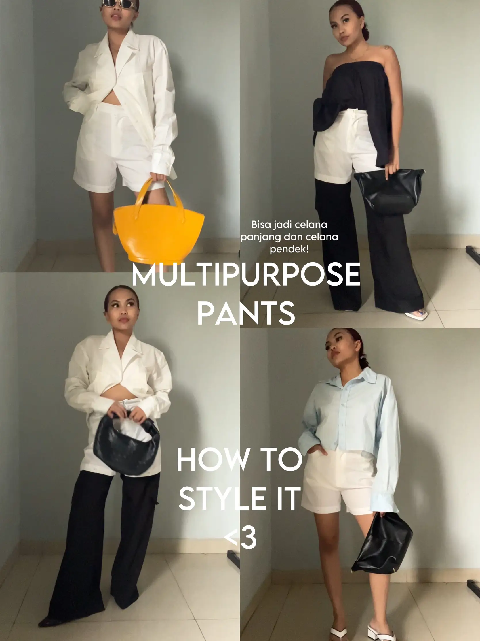 3 Ways to Style HOT Pink Pants! 💕👀, Galeri diposting oleh Rania Shafira