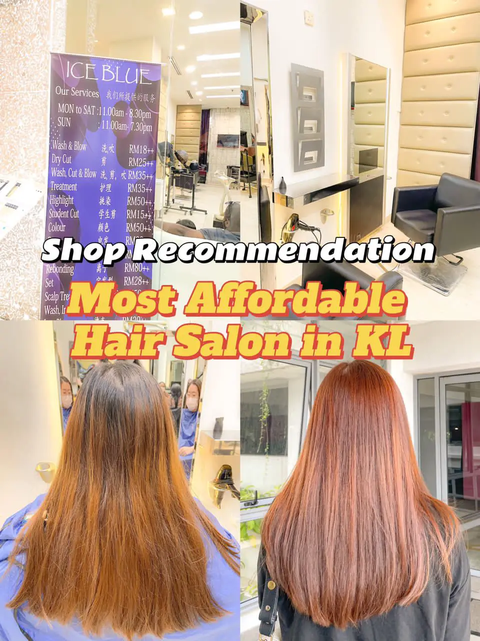 The most affordable hair salon in KL💇 | Galeri disiarkan oleh Mimimika412  | Lemon8
