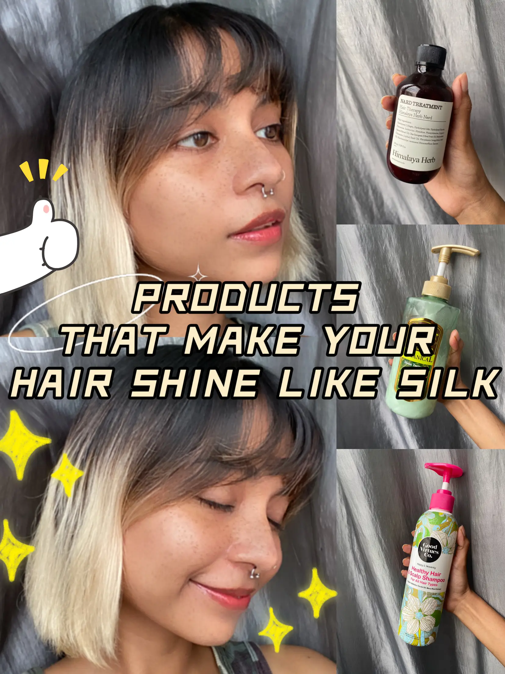 Products that makes your hair shine like silk !! | Galeri disiarkan oleh  TINIZZLE | Lemon8