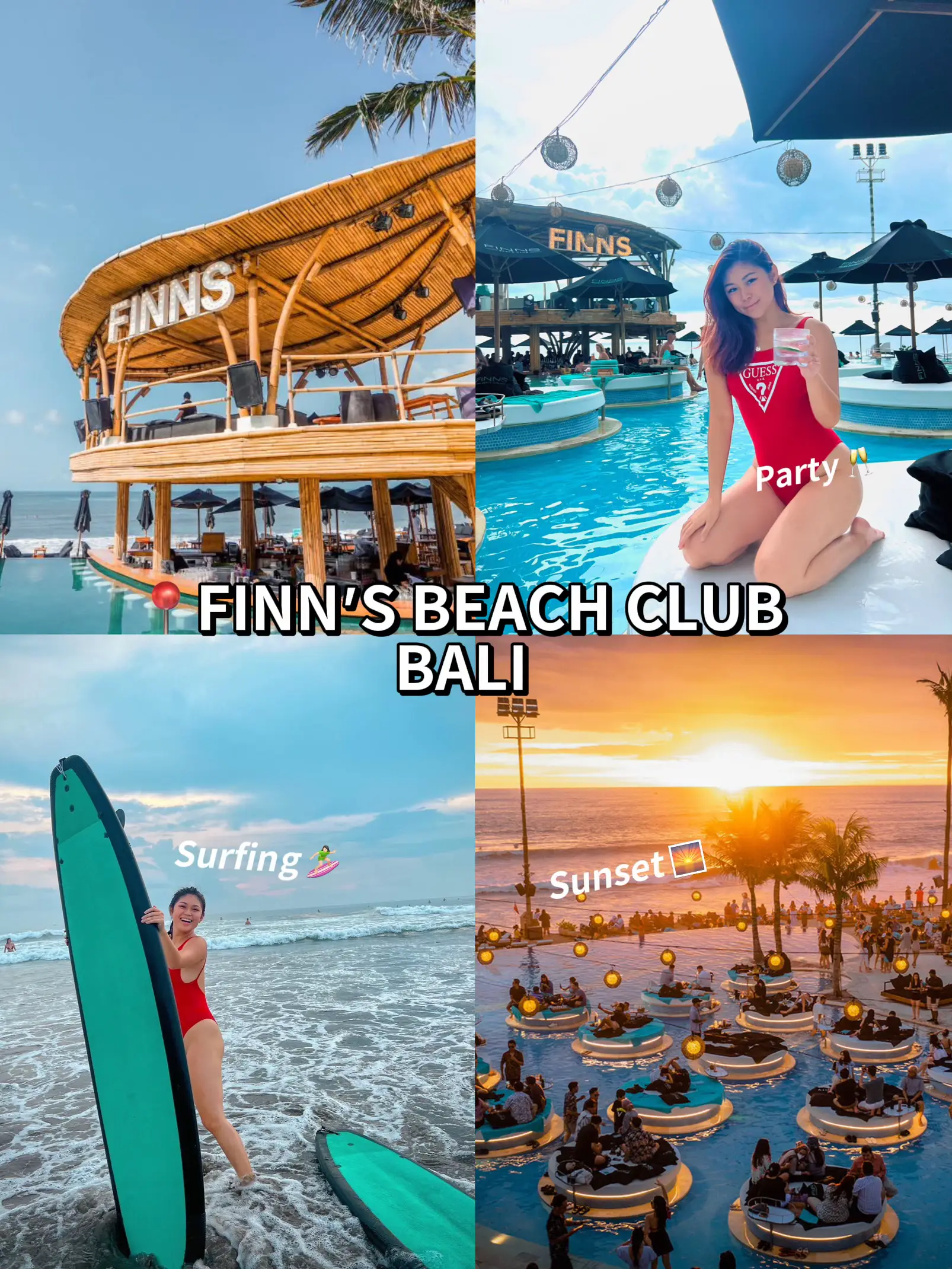 Bali Tour Guide  FINNS Beach Club