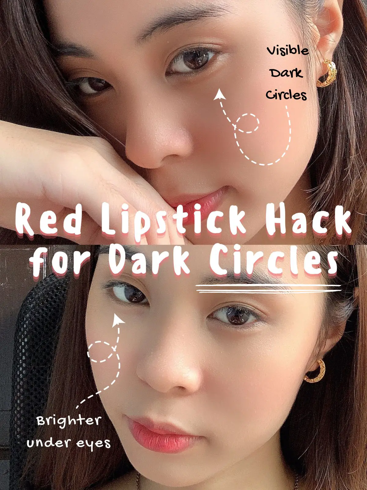 Distraktion Havslug neutral Red Lipstick Hack for Dark Circles 💋💄 | Gallery posted by Jewel Diaz |  Lemon8