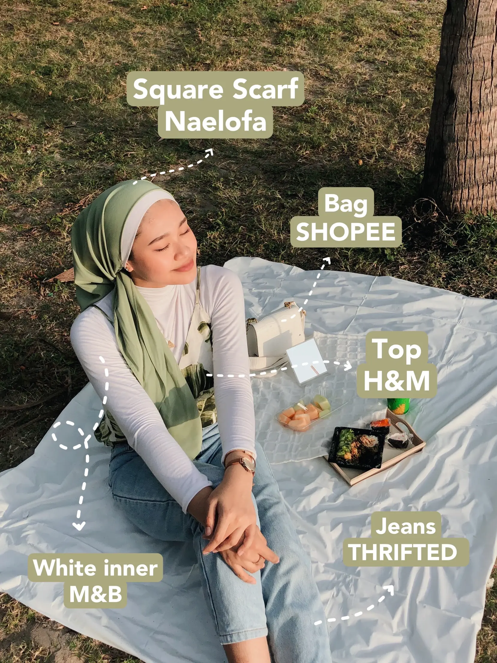 picnic outfit hijab