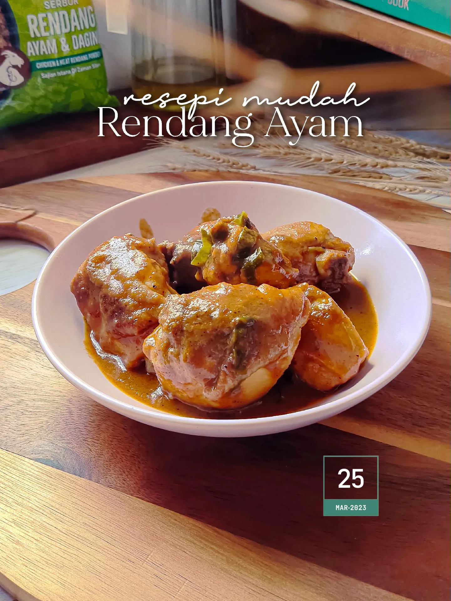 Resepi rendang ayam cheap guna pressure cooker