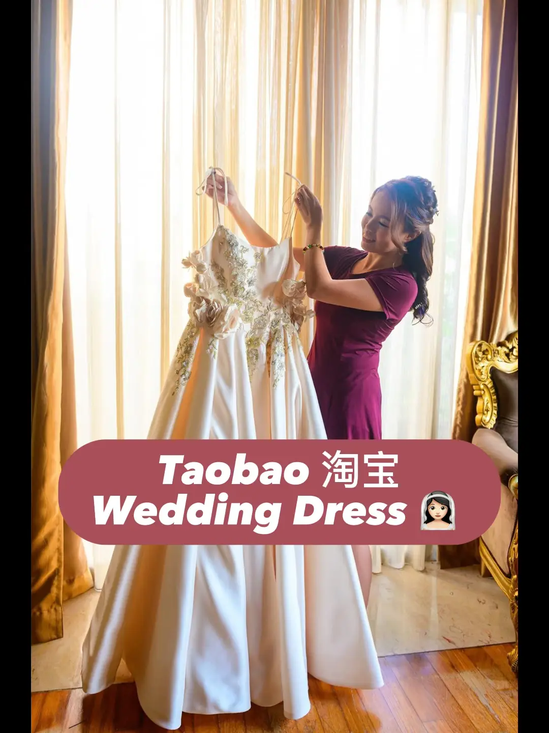 261 for a wedding dress Taobao Wedding Dress