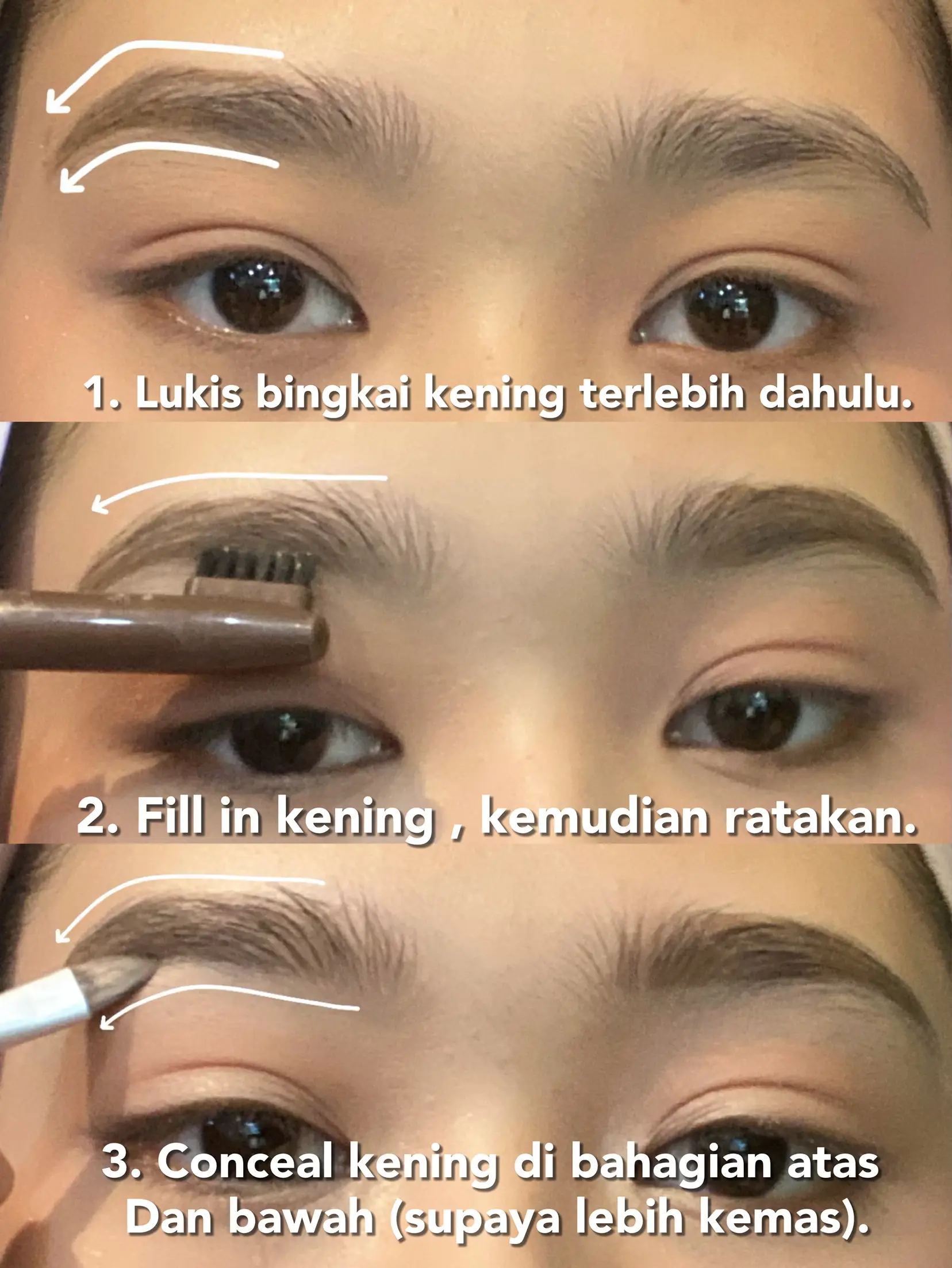 Cara Lukis Kening Simple Ryleetaroquinn 1649