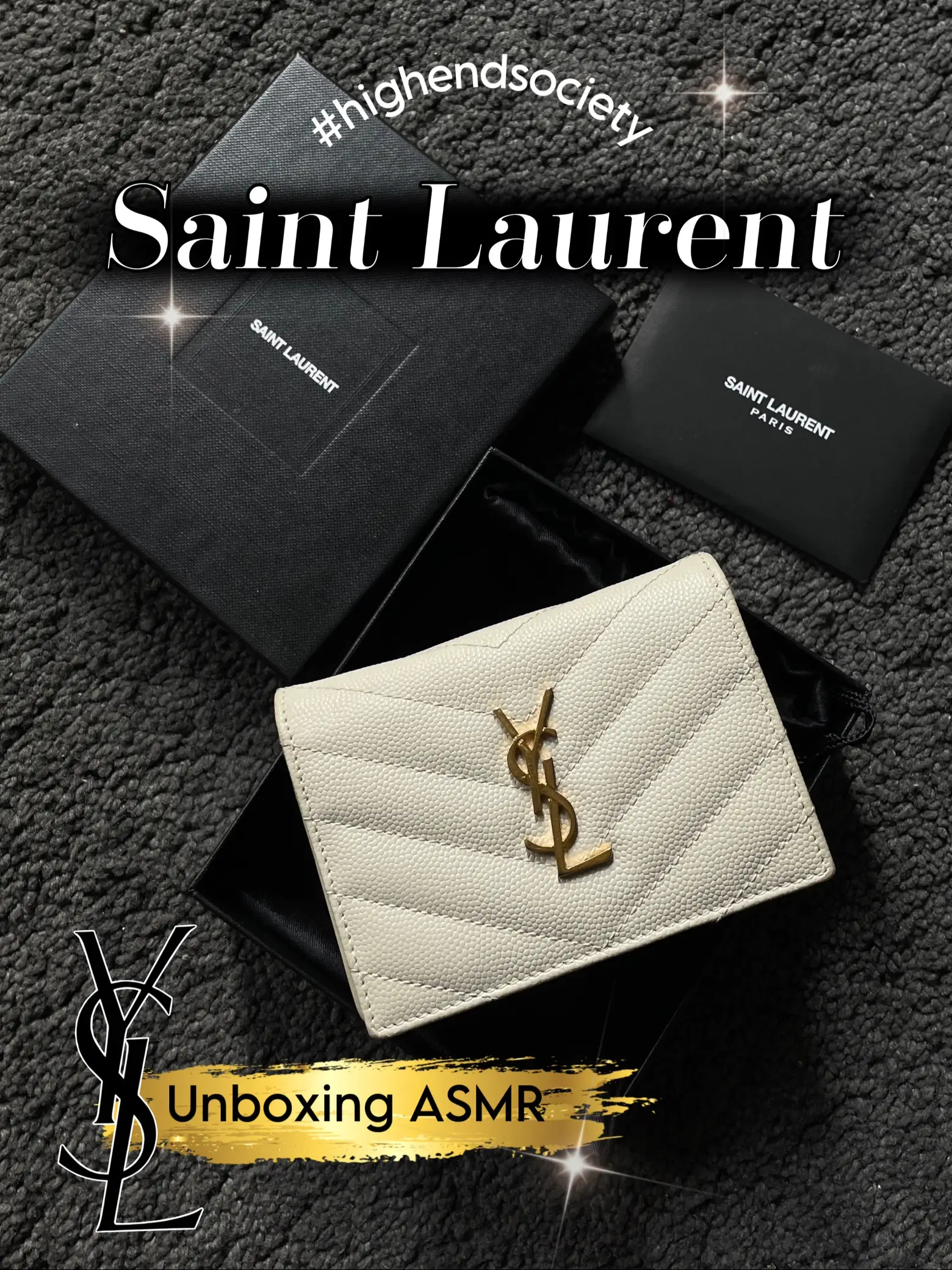 UNBOXING & COMPARISON  SAINT LAURENT CARD HOLDERS 