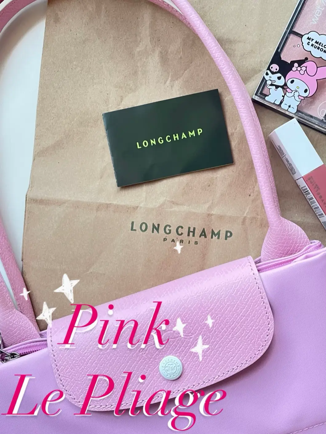 Longchamp Le Pliage in Pink Video diterbitkan oleh Iman Zulaikha Lemon8