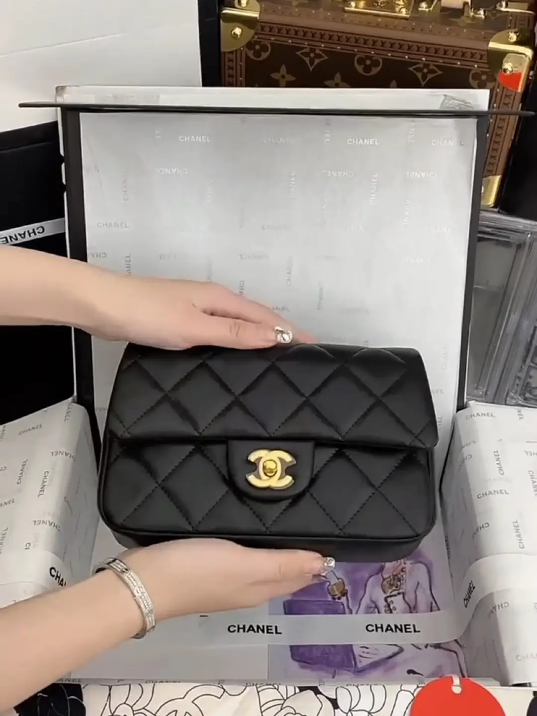 chanel unboxing, Video published by Emma