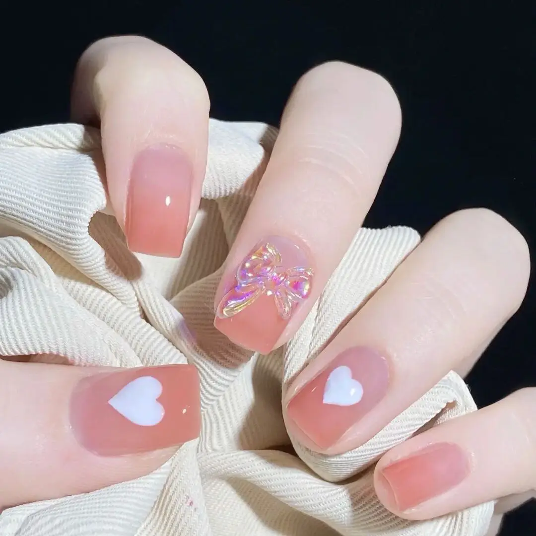 🍑 Peach Gradient Manicure | Gallery posted by hiHedda | Lemon8