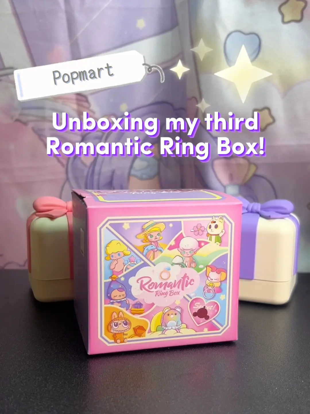 Popmart Romantic Ring Box