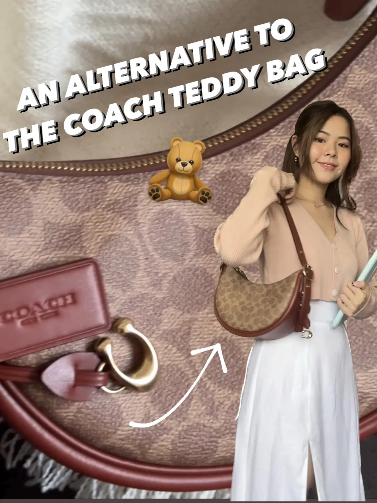 Coach teddy clearance bag