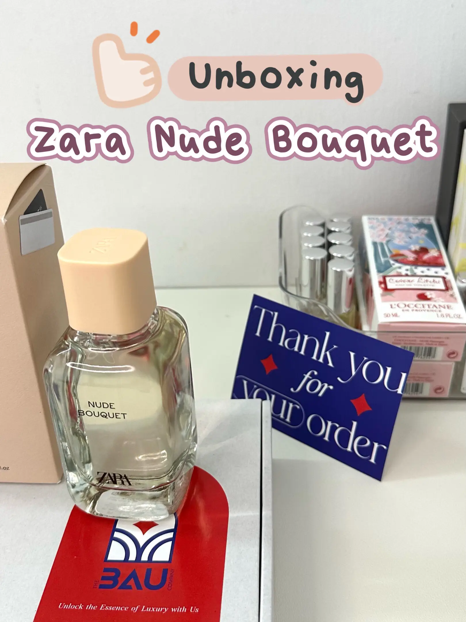 Unboxing Zara Nude Bouquet 💖