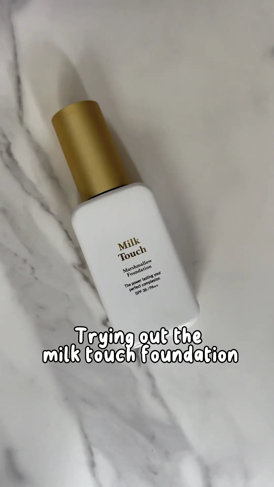 MILK TOUCH New Foundation! All Day Skin Fit Milky Glow Cushion