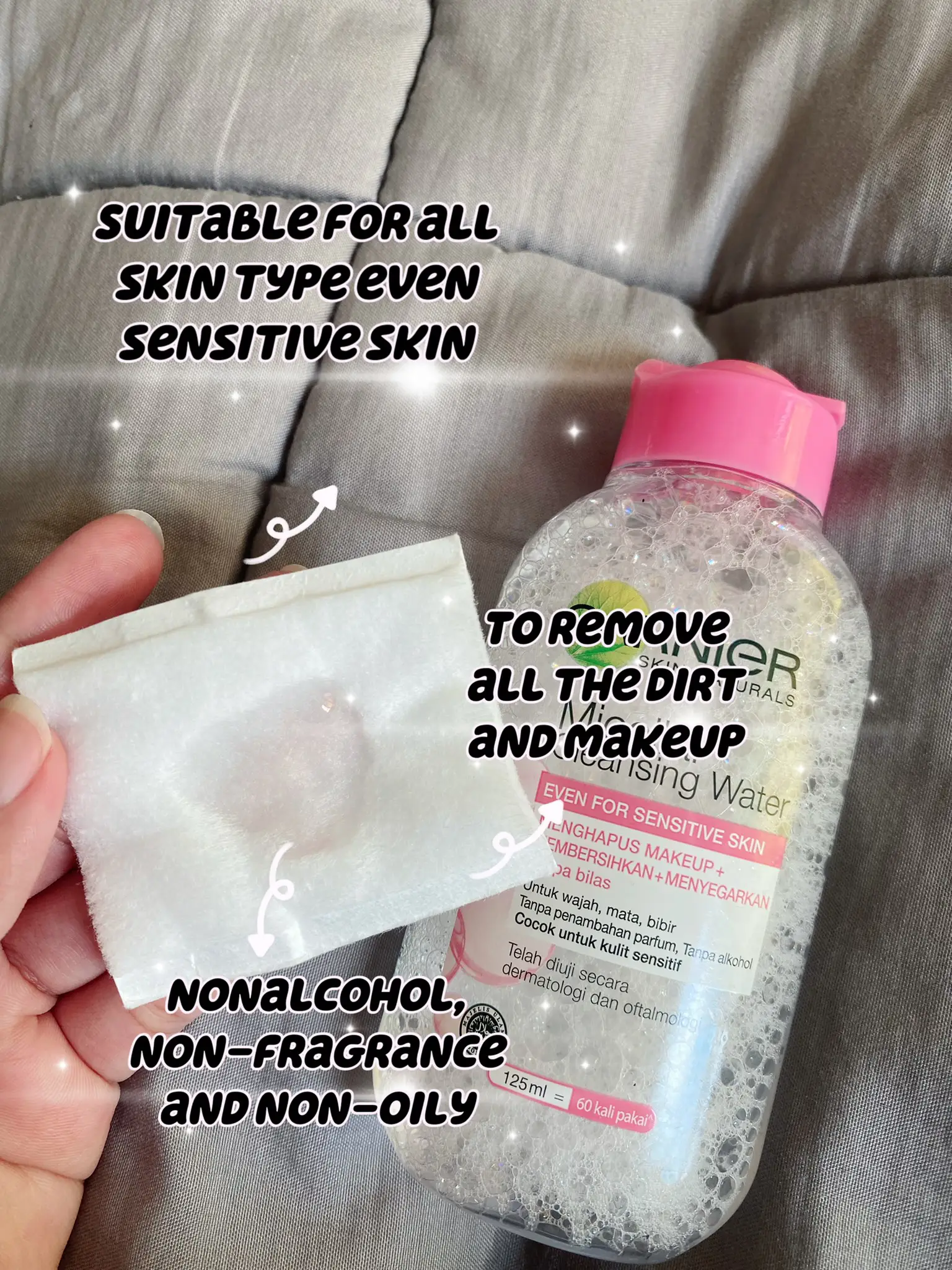 Sensitive makeup removel Galeri disiarkan oleh Syamira