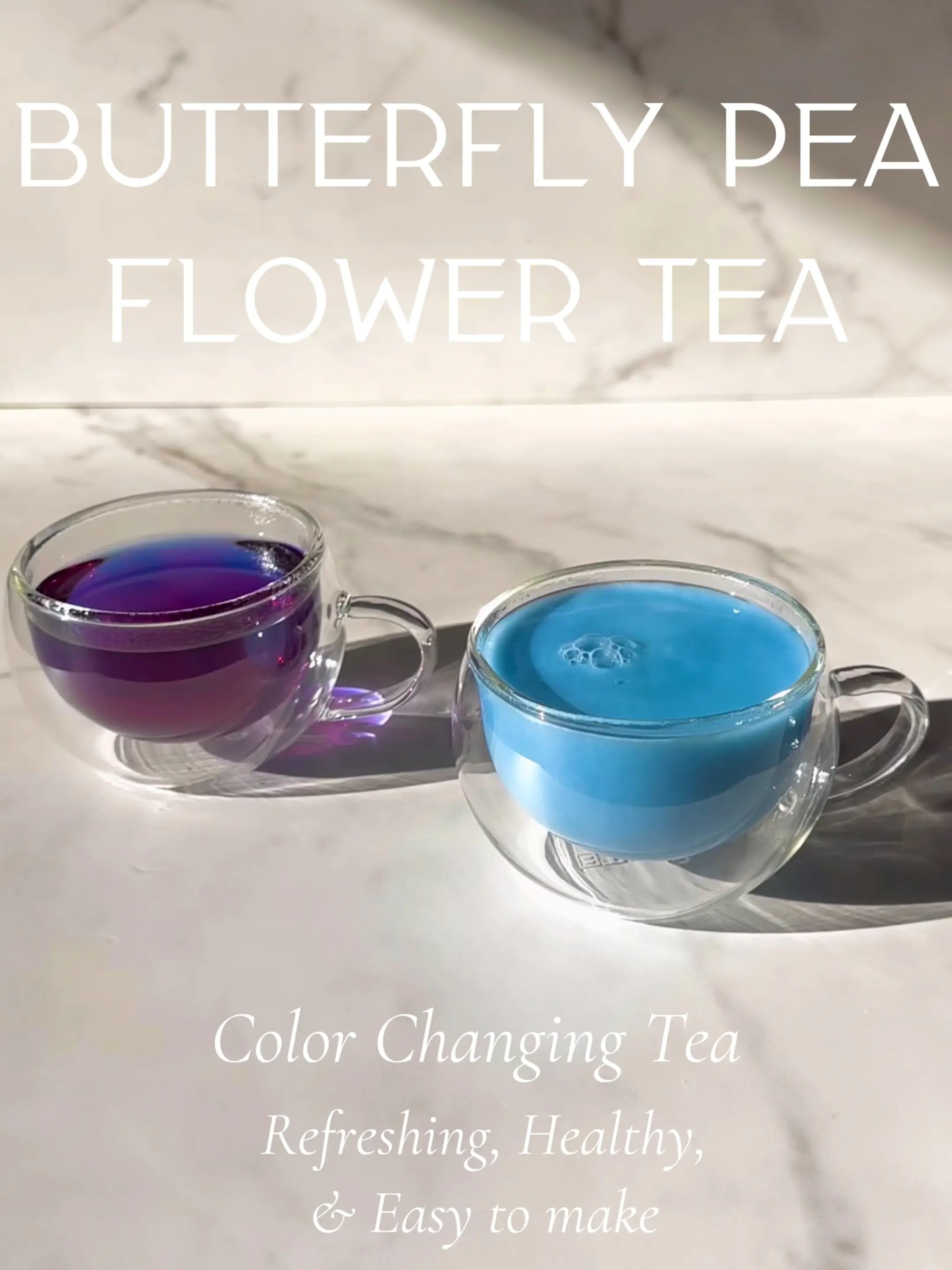 How To Make Butterfly Pea Flower Tea | Article Posted By Espressoyourslf |  Lemon8