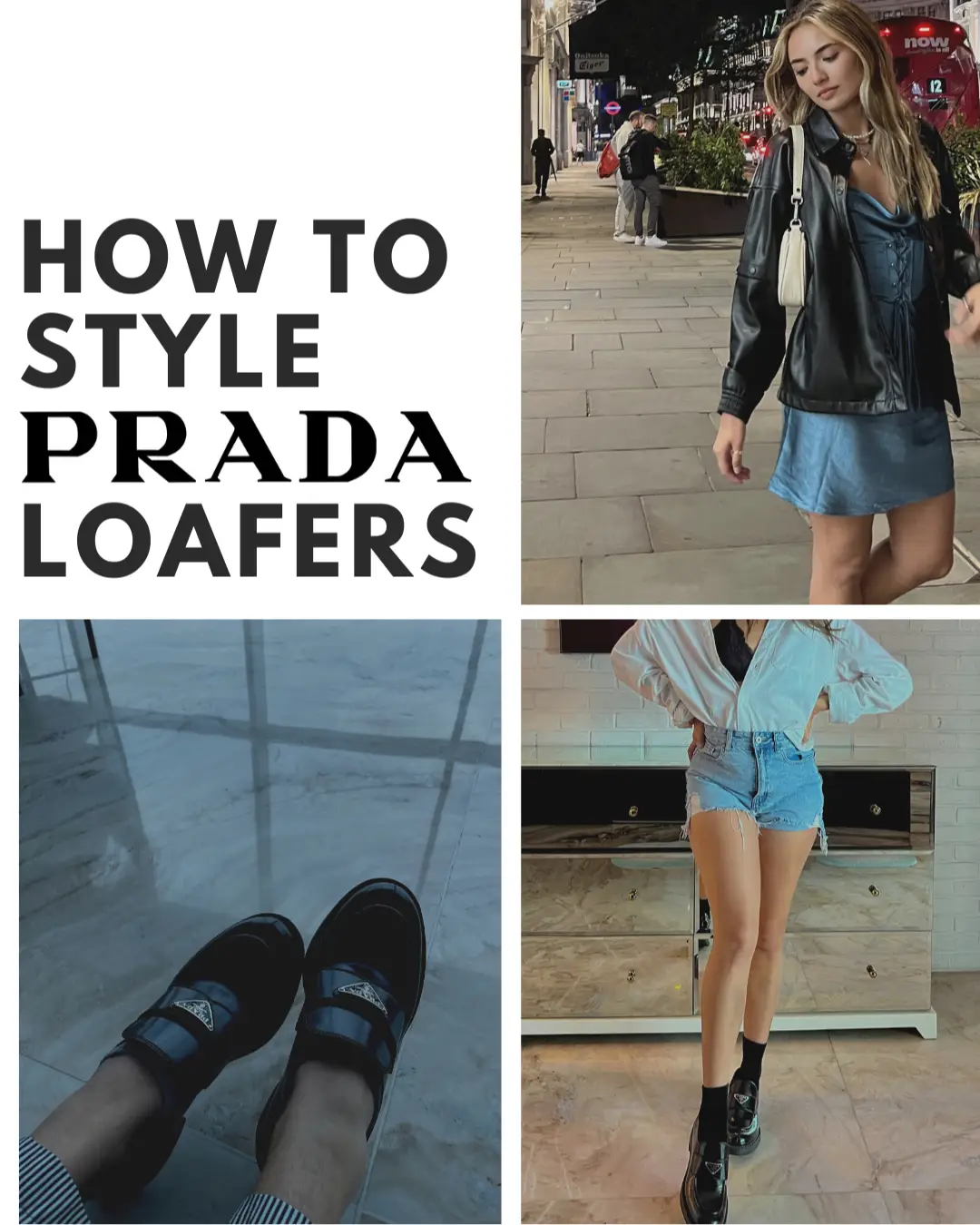 Prada Loafers: 3 Cool Casual Outfits ❣️ NOT BASIC ✨ | Gallery posted by  Rahmani | Lemon8