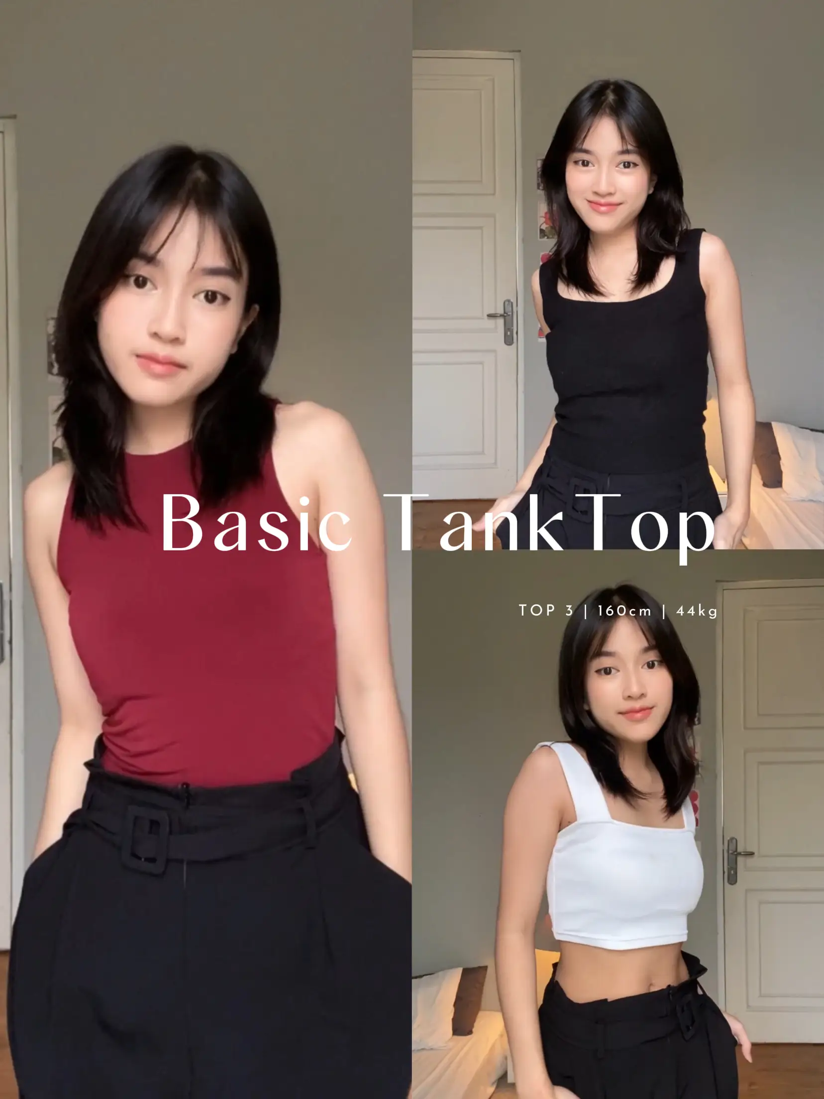 PAKE TANKTOP INI BIKIN DADA KAMU TERLIHAT BAGUS😍✨