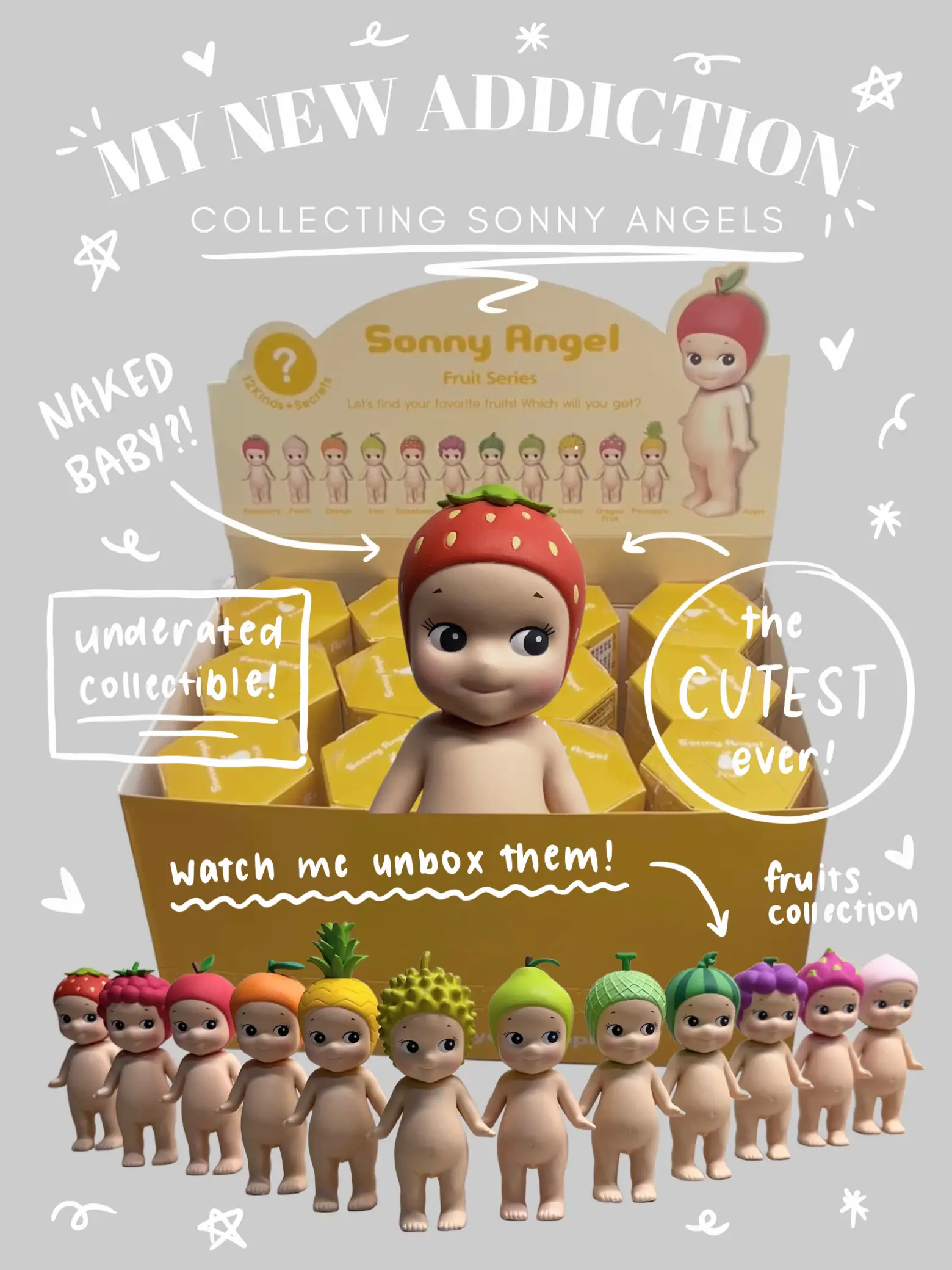 collecting NAKED BABIES for fun?! 😳 SONNY ANGELS 👼🏻, Video published by  shanice