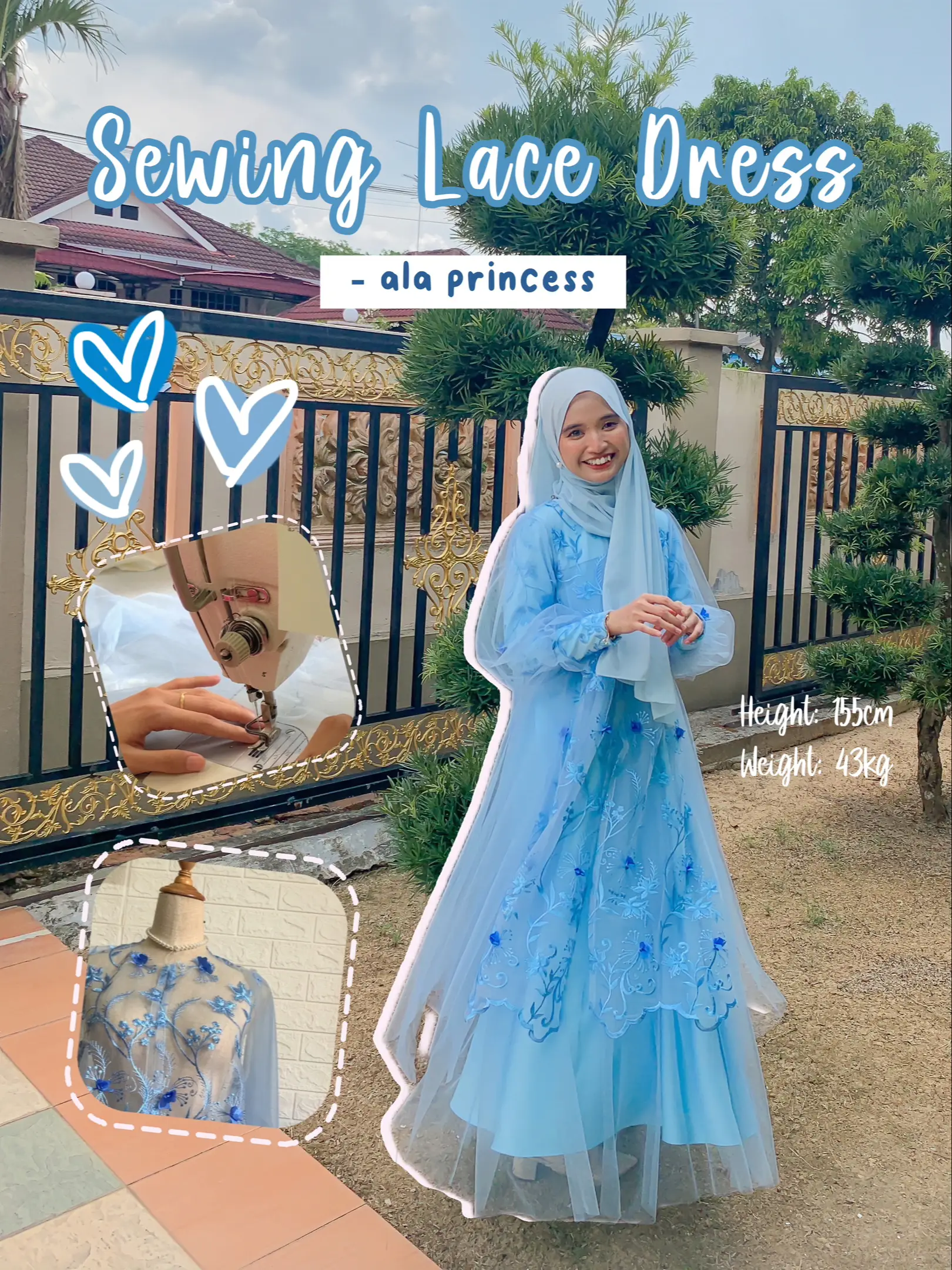 Dress muslimah outlet ala princess