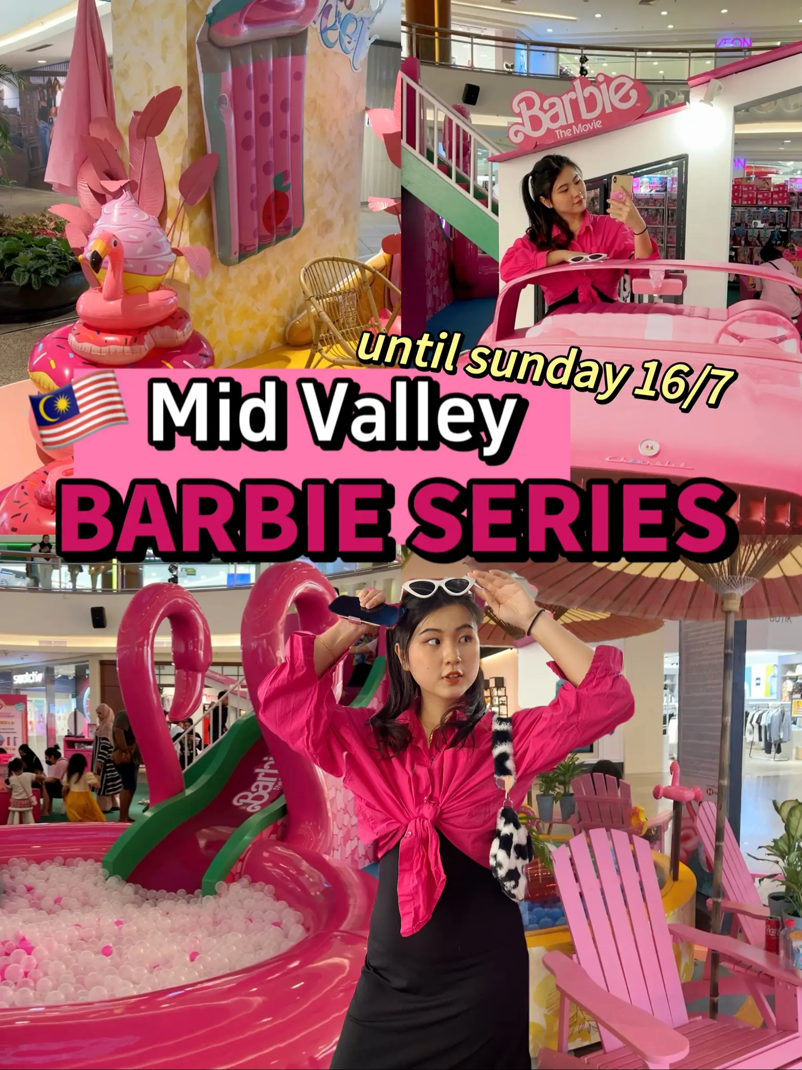 Barbie comes to Mid Valley