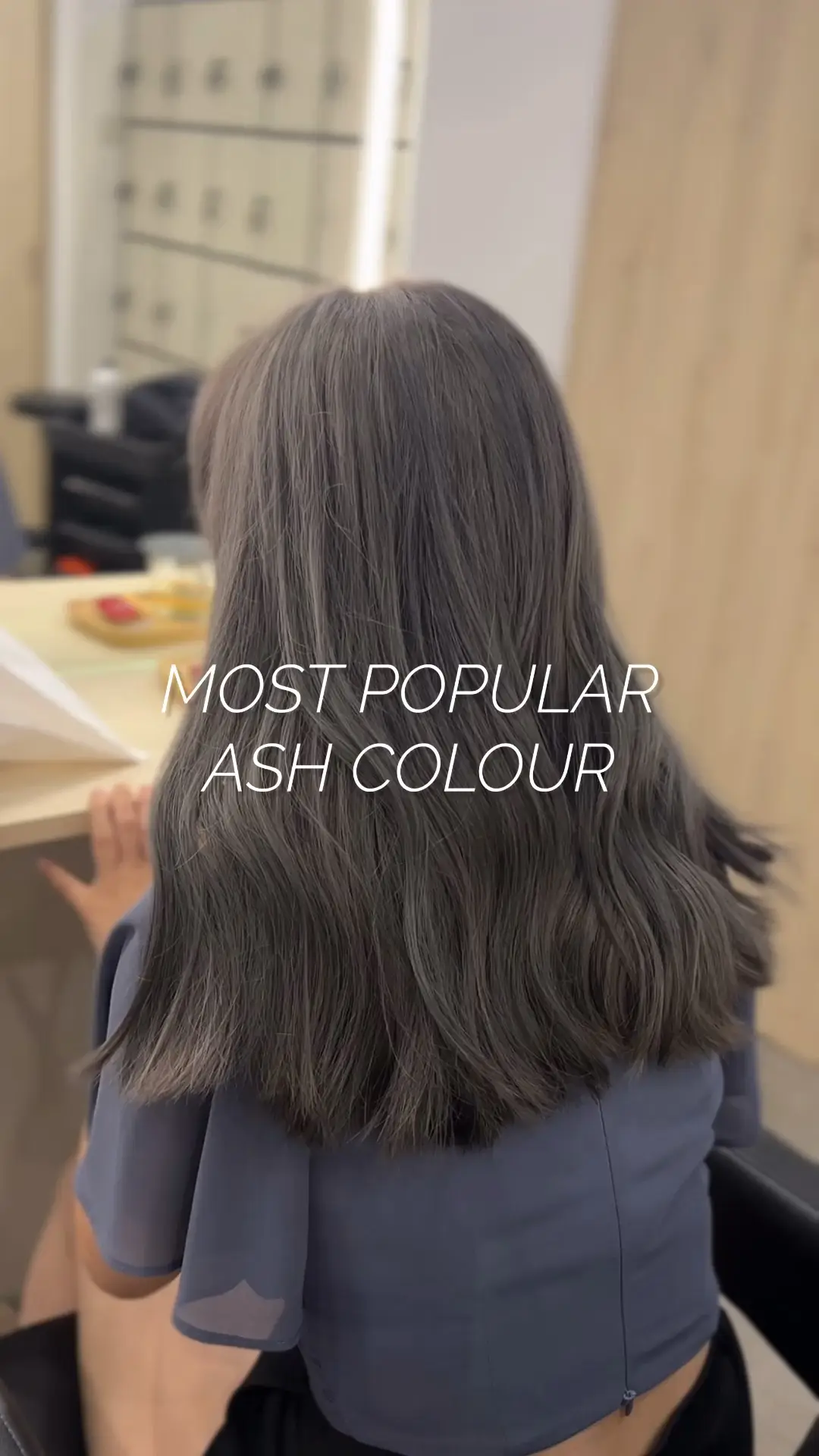 Ash grey dye 😍💕, Video published by Harts salon