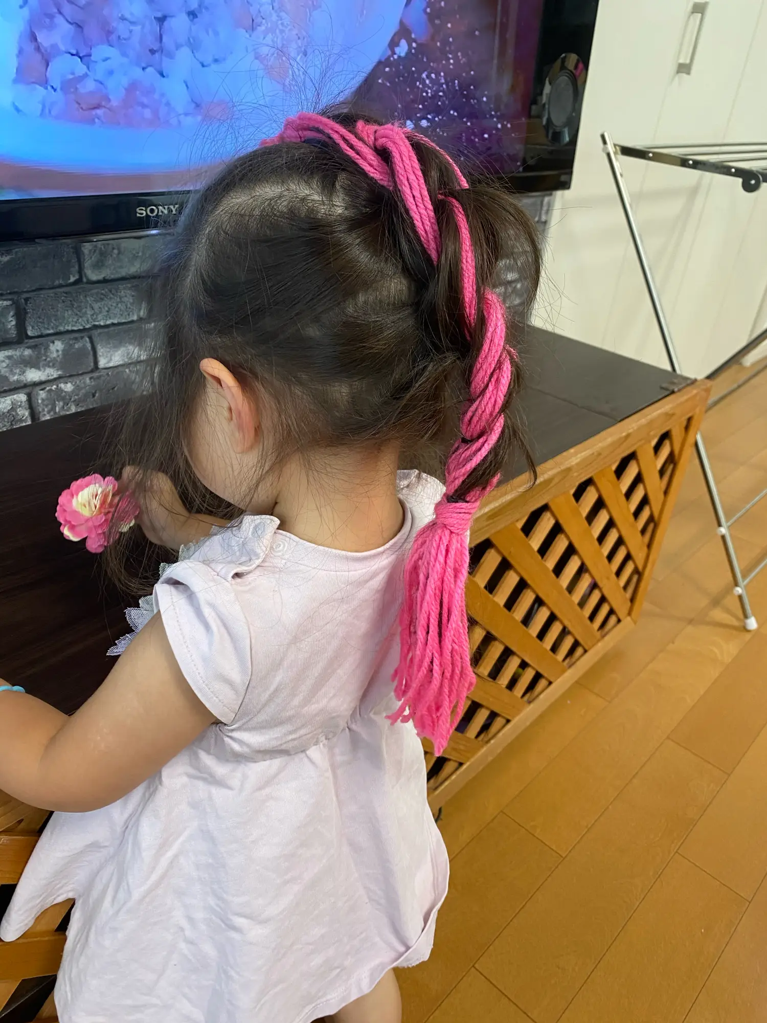 毛糸編み込みのトサカバージョン 髪の毛がまだ少なくてボサボ Marie1296が投稿したフォトブック Lemon8