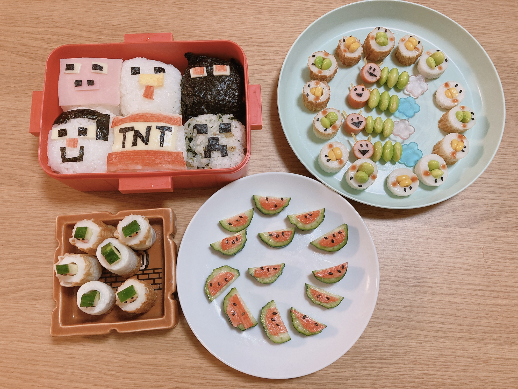 マイクラお弁当 ˊᵕˋ 残ったきゅうりを使ってチクワ Yu Ka 0622が投稿したフォトブック Lemon8
