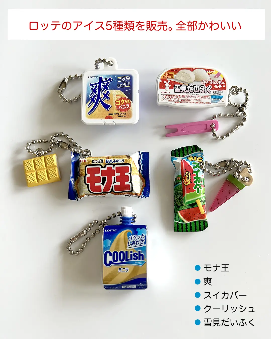 ポイントキャンペーン中 ♯Fbg25Bz ロッテアイス にょっきりストラップ 