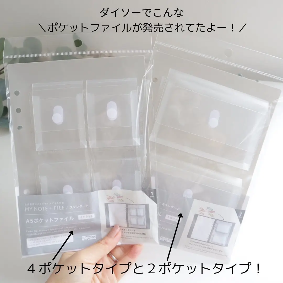 ワイド ファイル ダイソー Lemon8