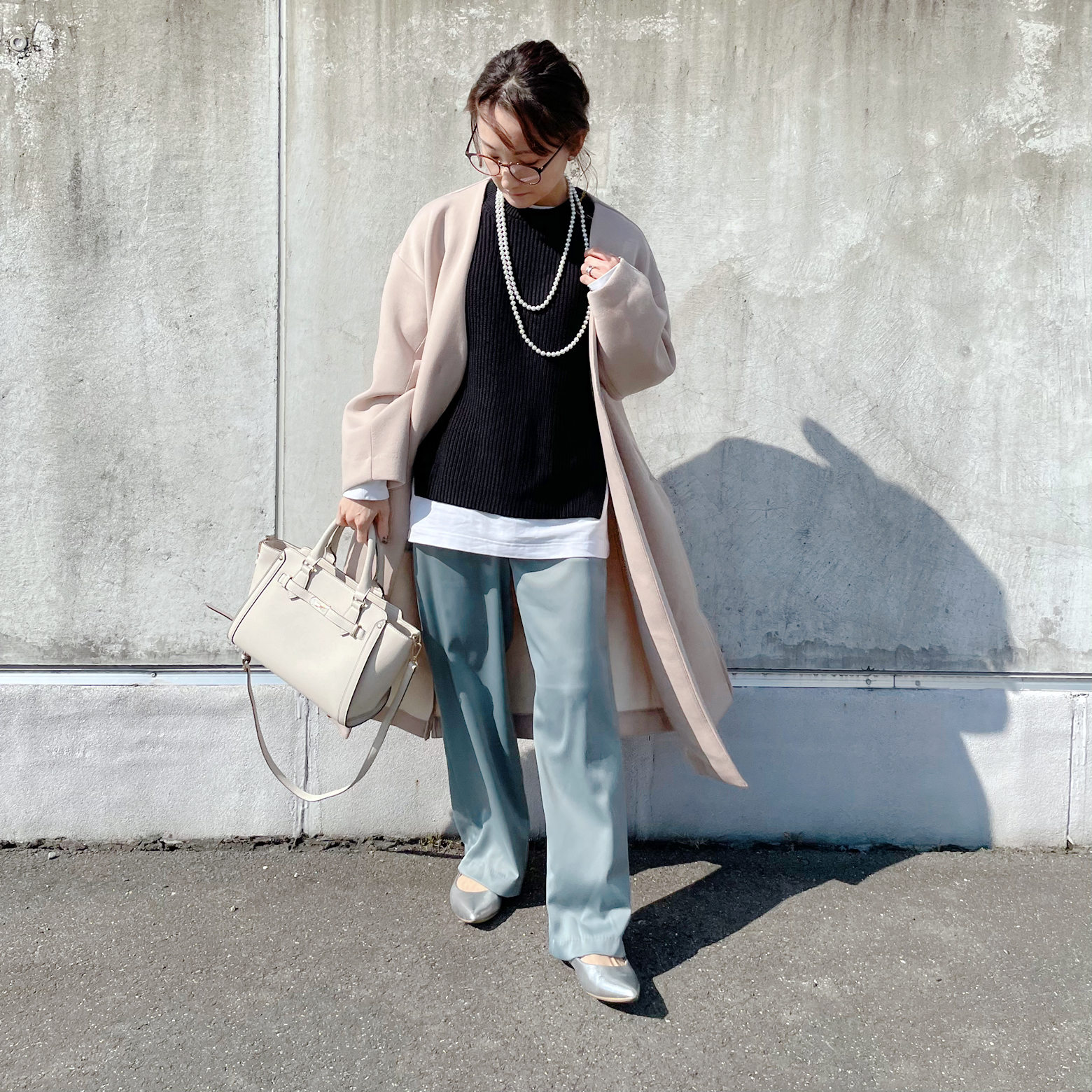 高見え Uniqloのサテンパンツ Tommyktkが投稿したフォトブック Sharee