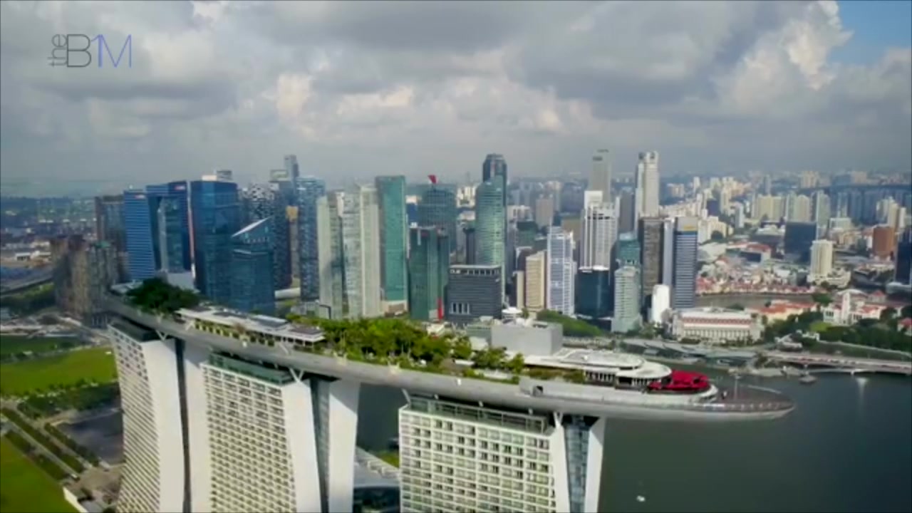 シンガポールの一番人気 マリーナベイサンズ