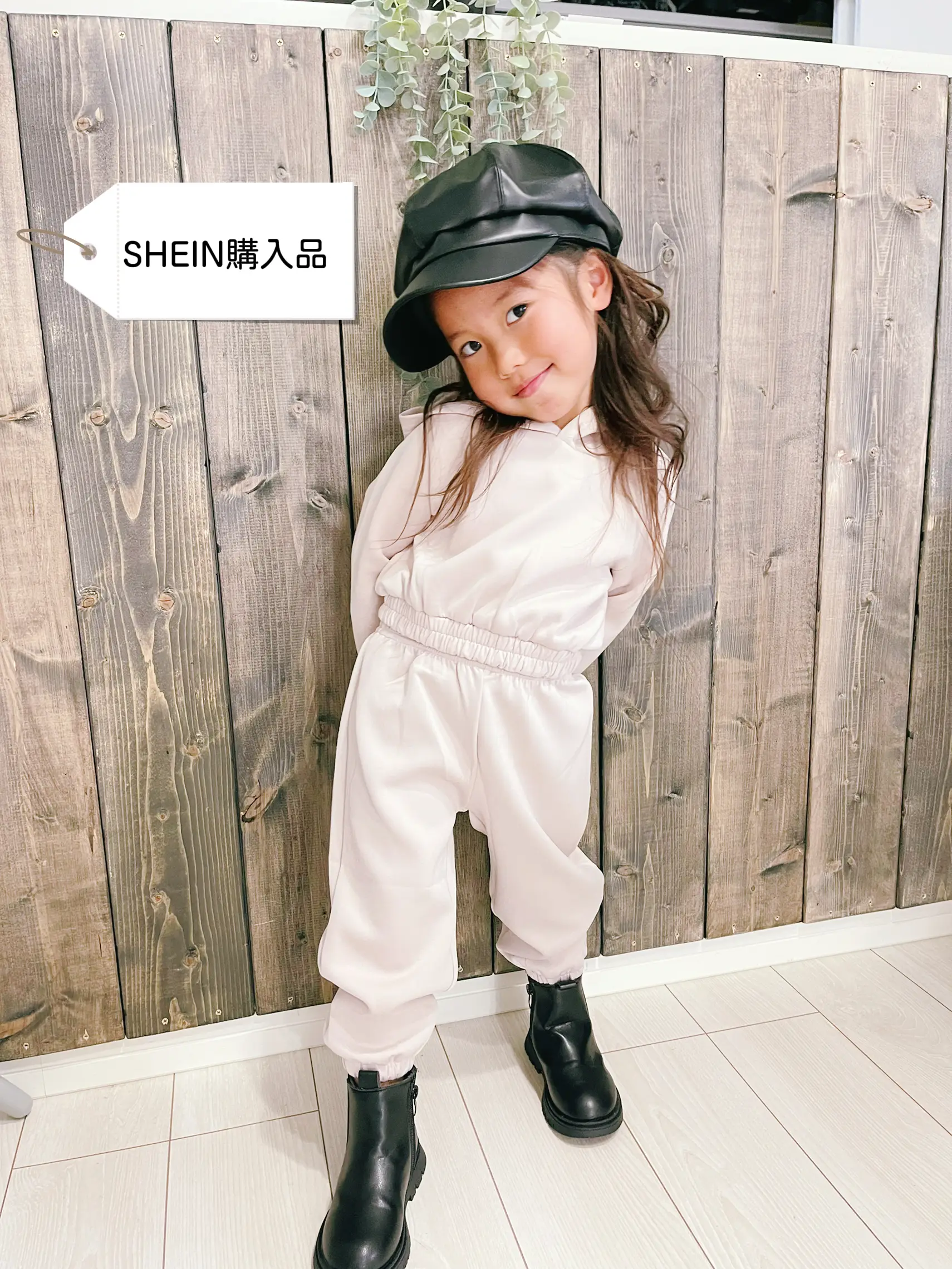 SHEIN シーイン セットアップ クマ 子供服80センチ - ロンパース