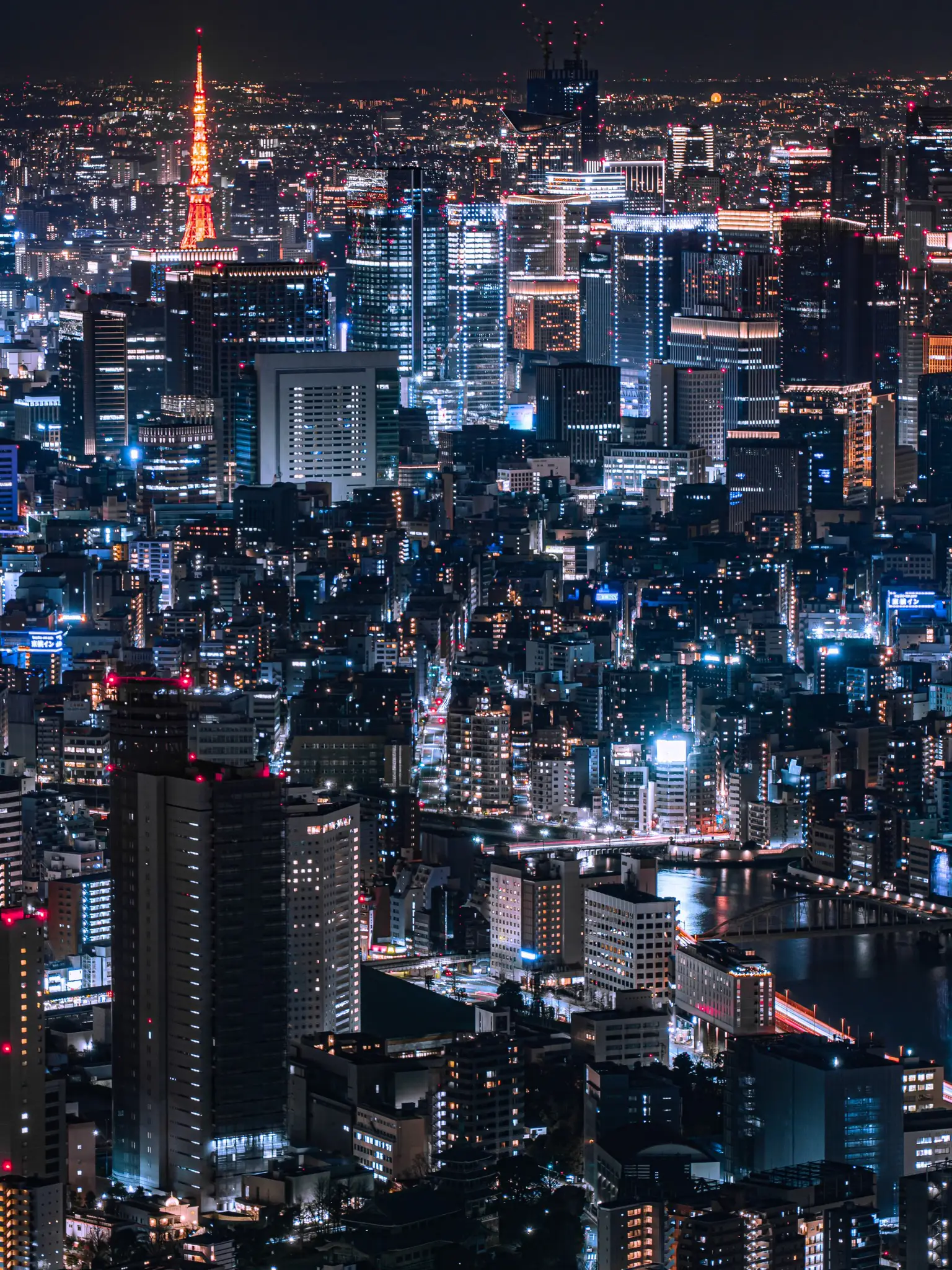 『スカイツリーからの夜景』日本一高い展望台🌃✨の画像 (2枚目)