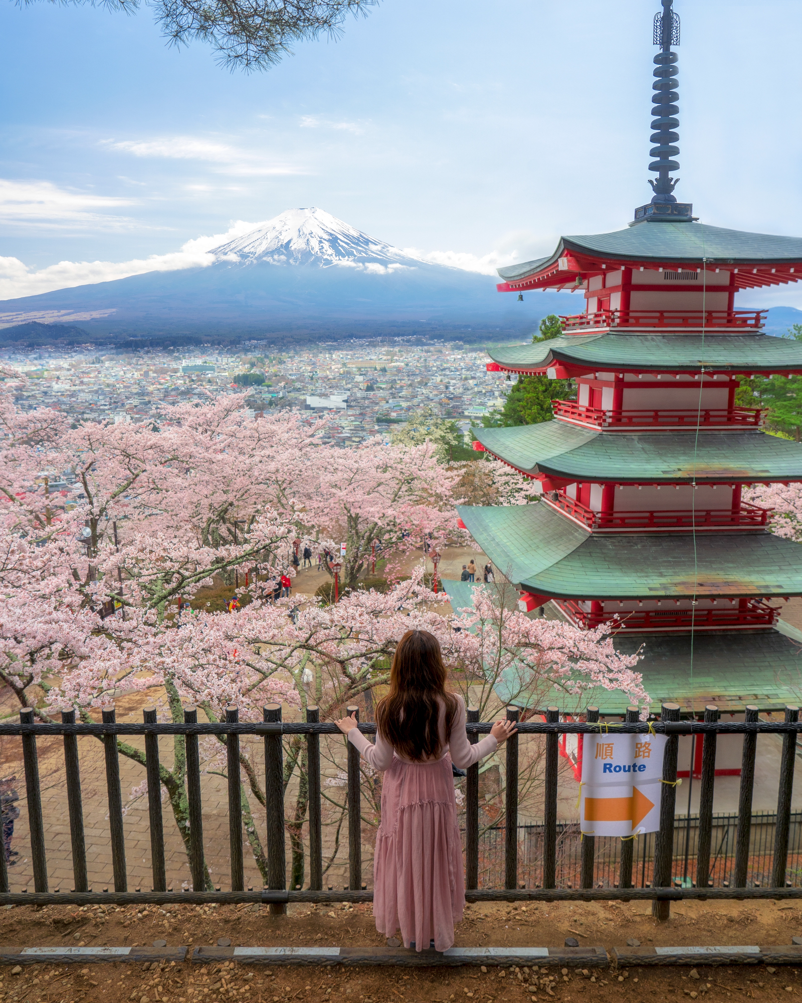 80％以上節約 日本の絶景ポストカード 〜春〜 春の新倉山浅間公園 山梨 パスポル 旅 旅行 ハガキ 景色 桜 JPC-89 chartidis.gr