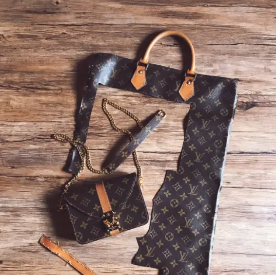 ルイヴィトン】 モノグラム ｜ リメイク用生地として❤️