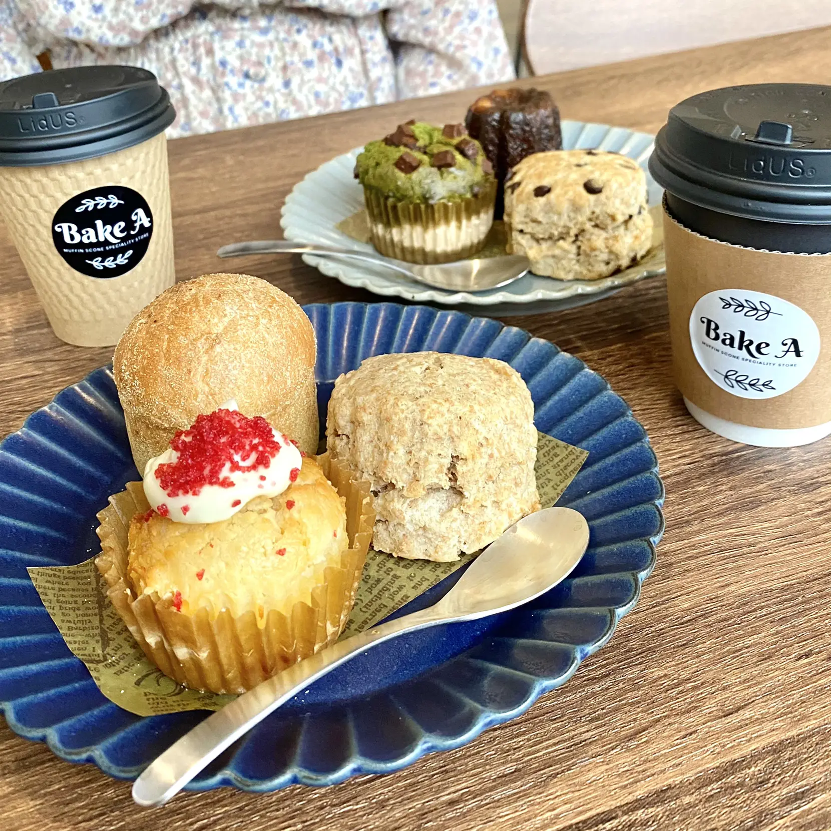 選べるスコーン、マフィン、ラスク、クッキー