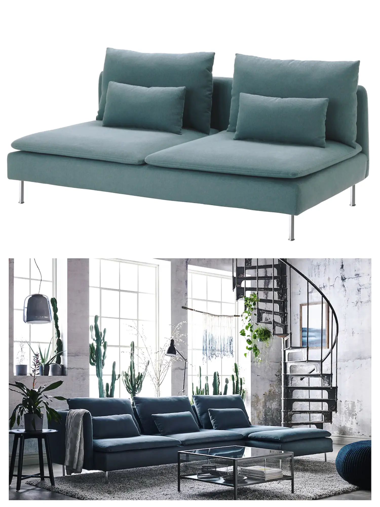 ソファ IKEA ソーデルハムン 生産終了品