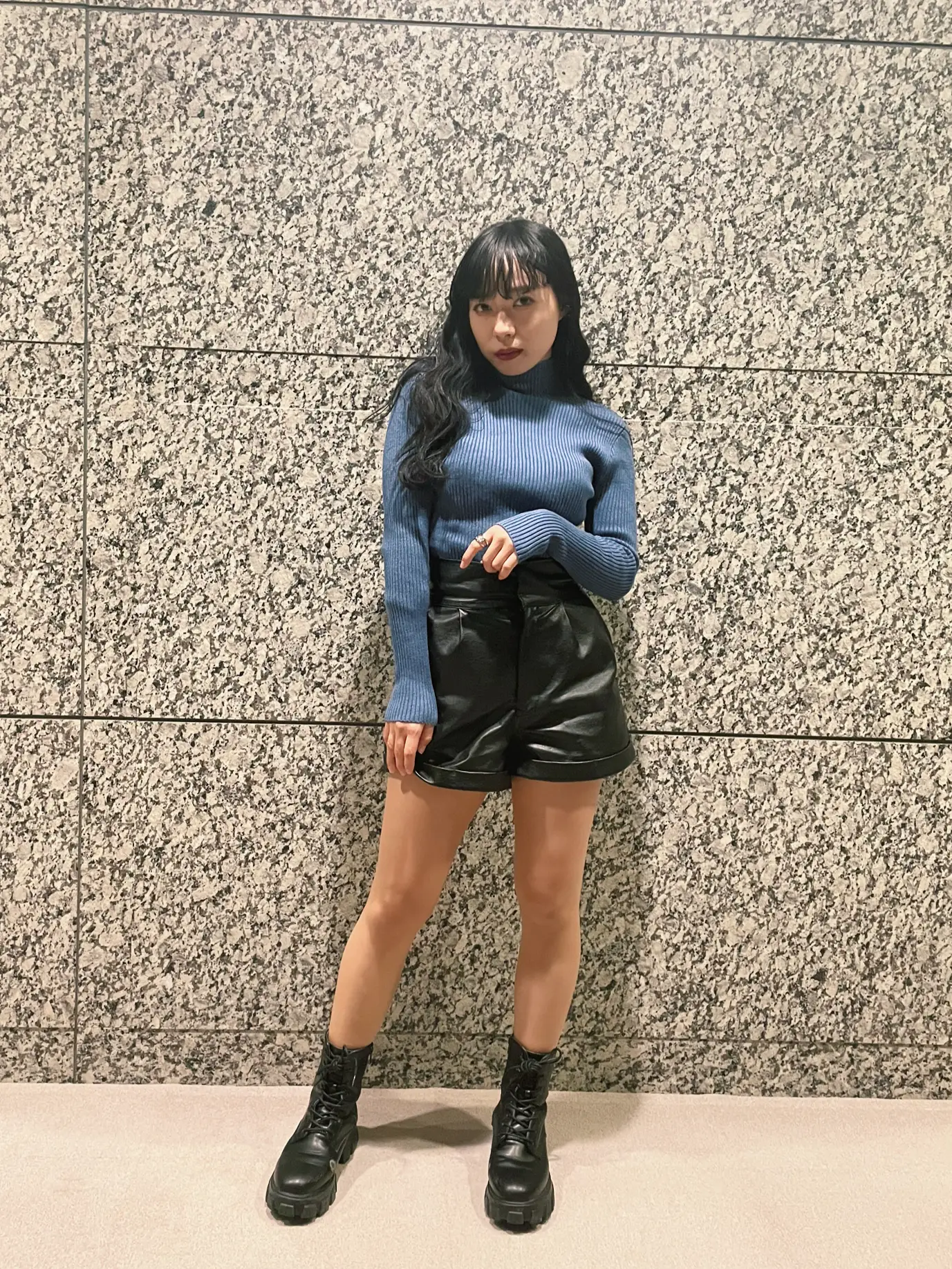 レザーショートパンツ GRL - パンツ