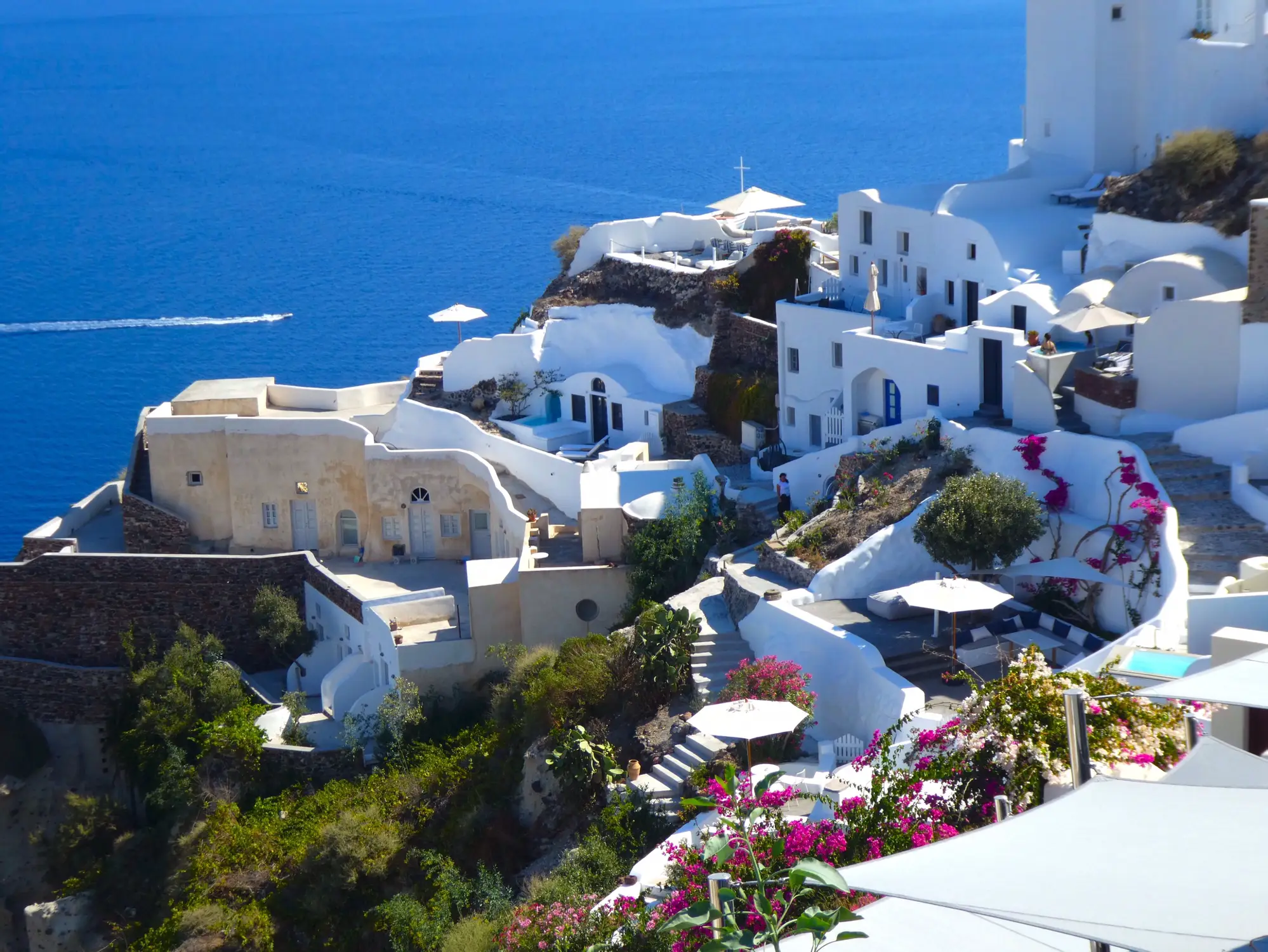 ギリシャ サントリーニ島の風景 ギリシャ サントリーニ島の風景