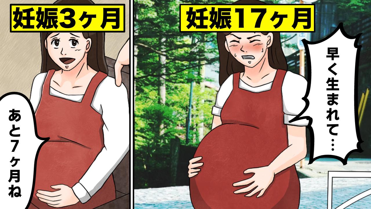 実話 17ヶ月も妊娠していた女性 長すぎる妊娠期間の原因とは マンガ動画