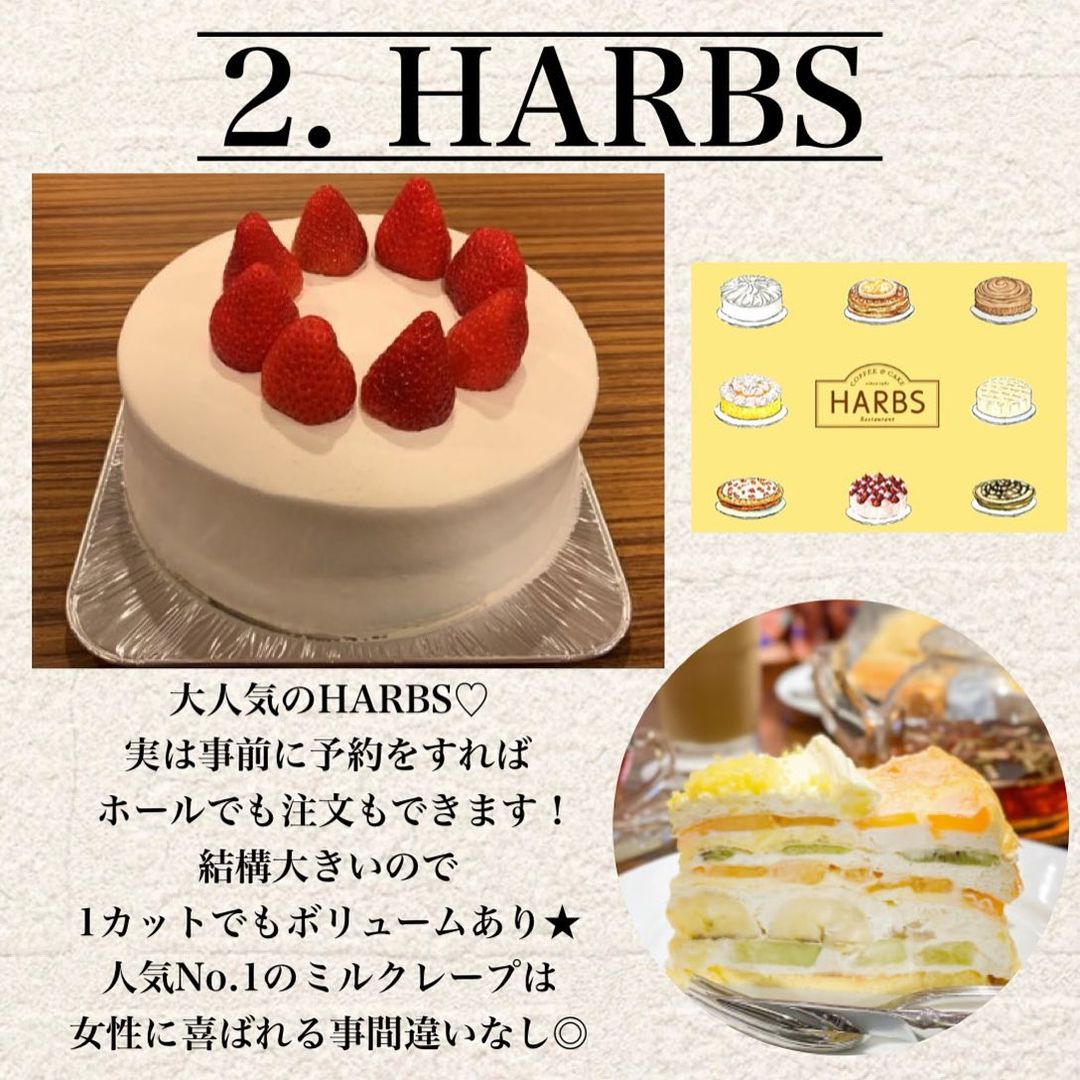 ホールケーキおすすめ４選 Suzu Log3が投稿したフォトブック Lemon8