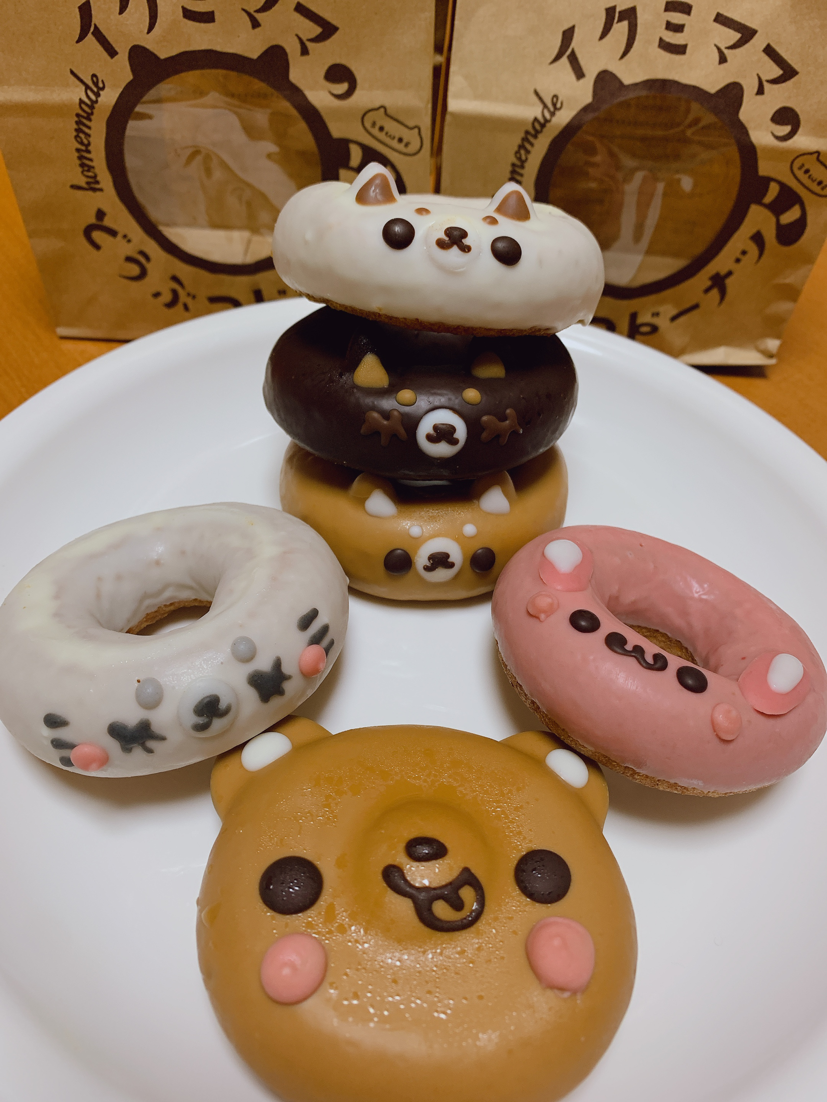 動物ドーナツ♡うし うみうしのドーナツ達 | イクミママのオフィシャルブログ